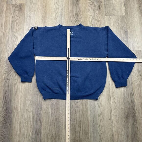 Dallas Cowboys Sweater Mens Large NFL Football Crewneck Pro Line Athletic - Picture 15 of 16